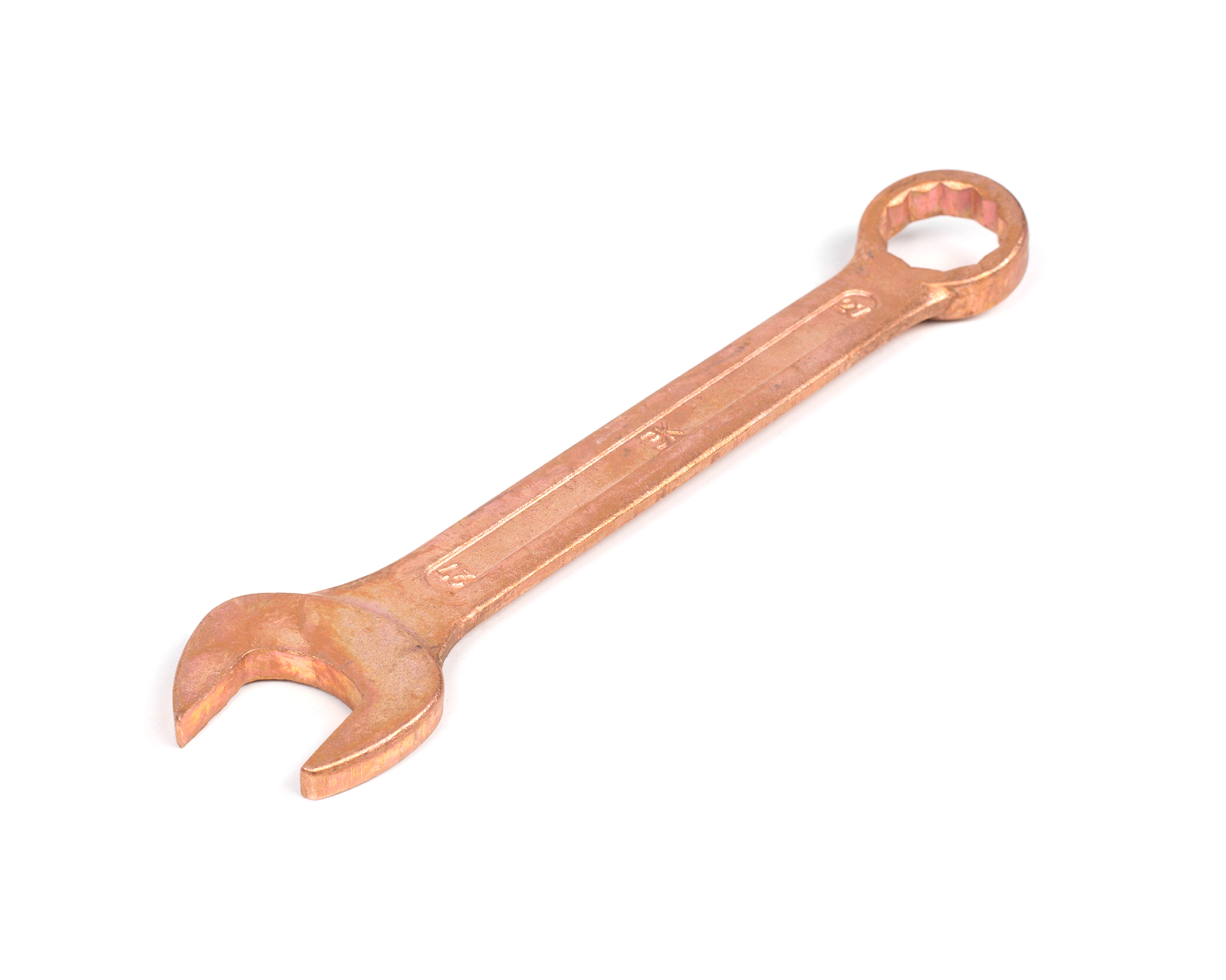 Ключ гаечный комбинированный 27х27 мм омеднение