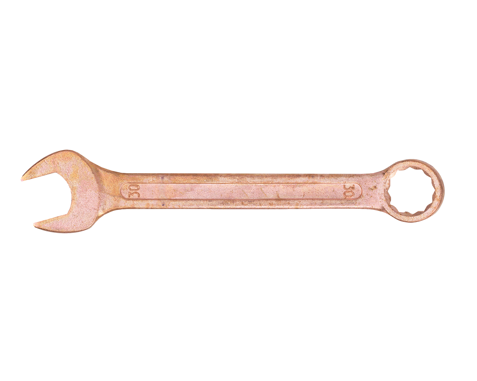 Ключ гаечный комбинированный 30х30 мм омеднение SITOMO