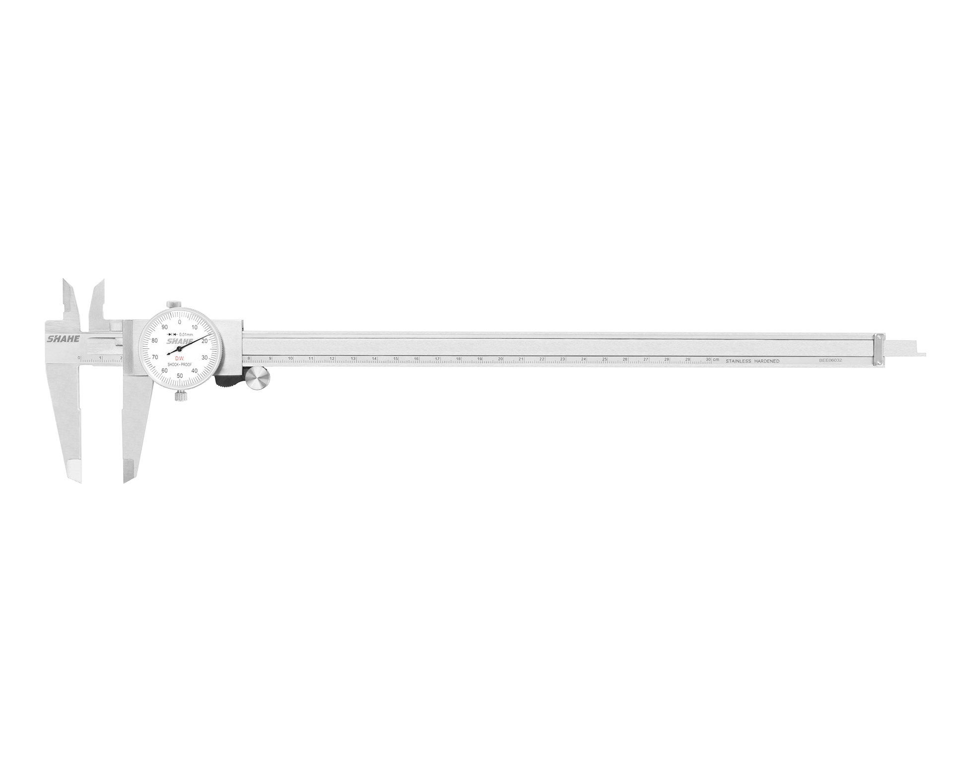 Штангенциркуль ШЦК-1-300 0,01 с круговой шкалой губки 50мм SHAHE