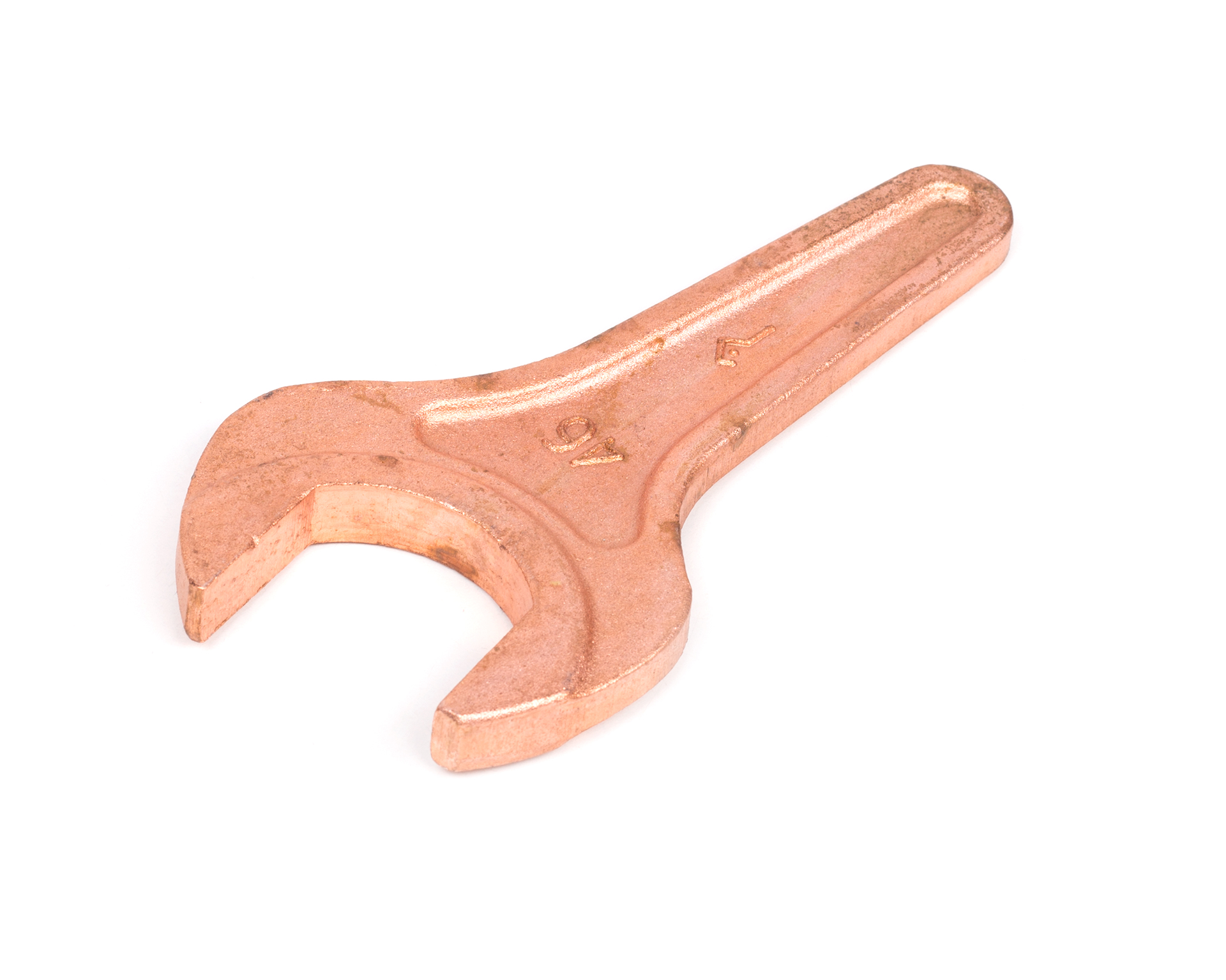 Ключ гаечный рожковый односторонний 46 мм омеднение