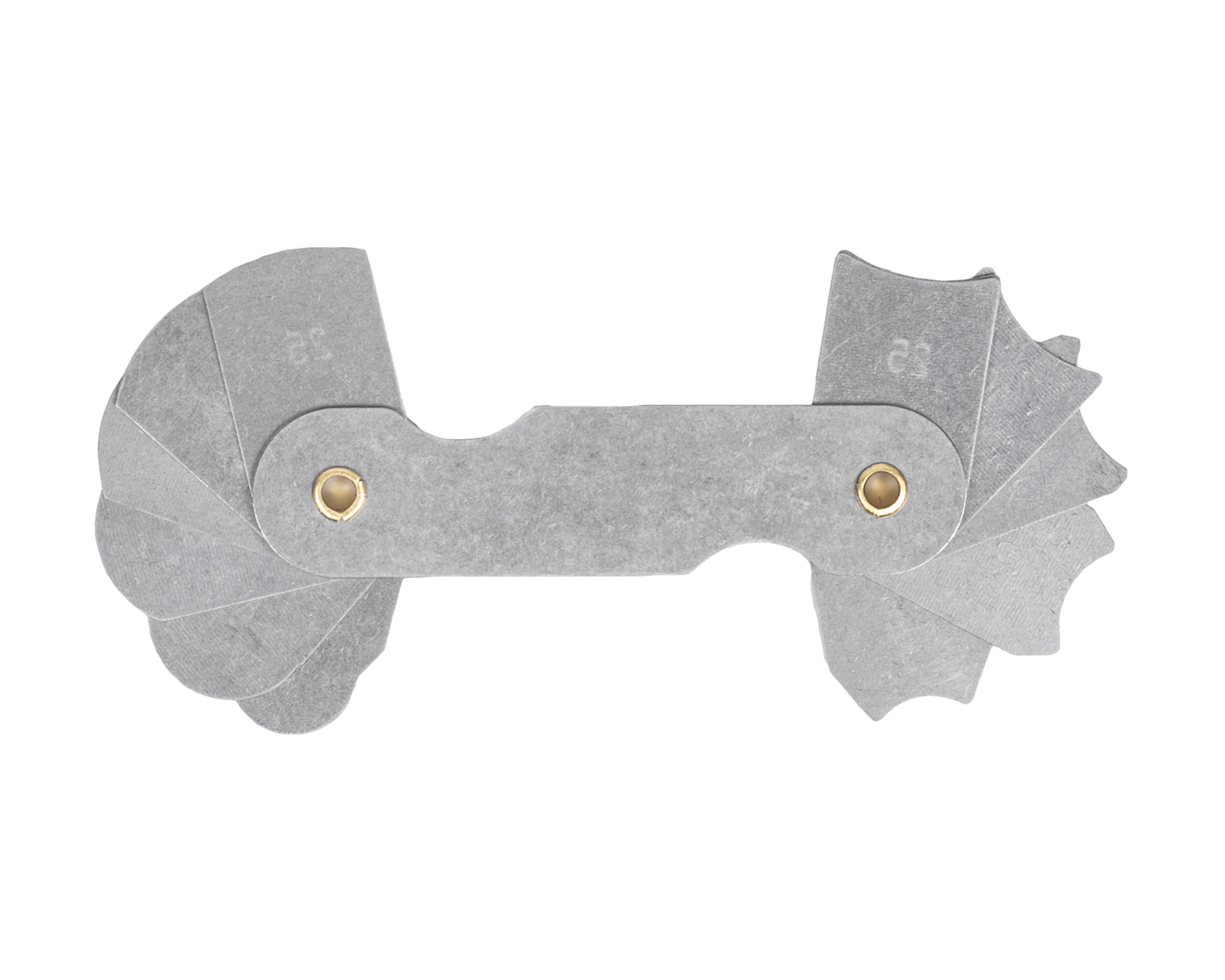 Набор шаблонов радиусных №2 (R 8-25мм) (Меритель) ЧИЗ