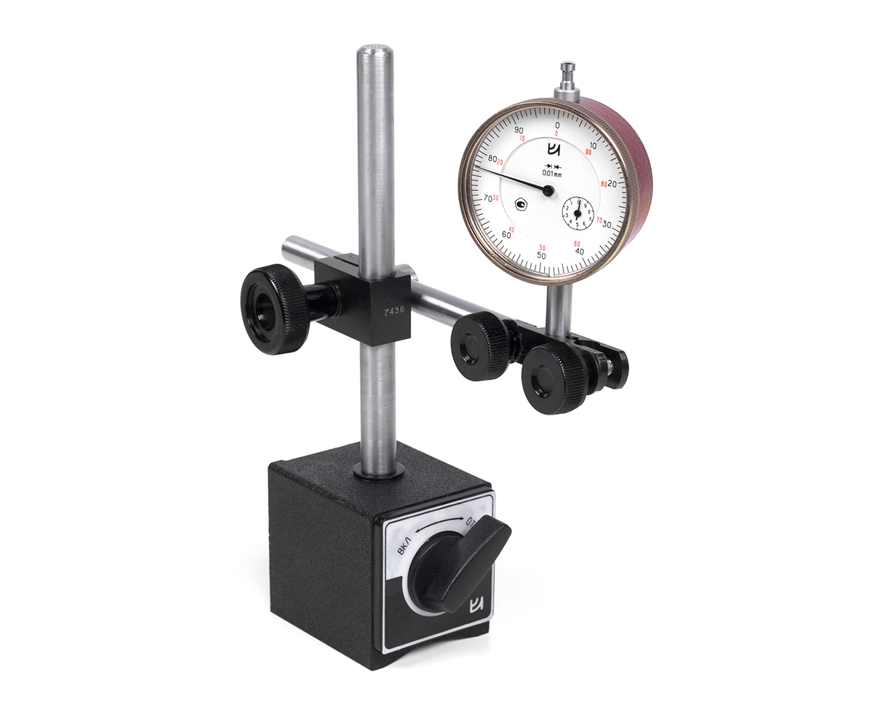 Штатив для индикаторов ШМ-III магнитный КировИнструмент