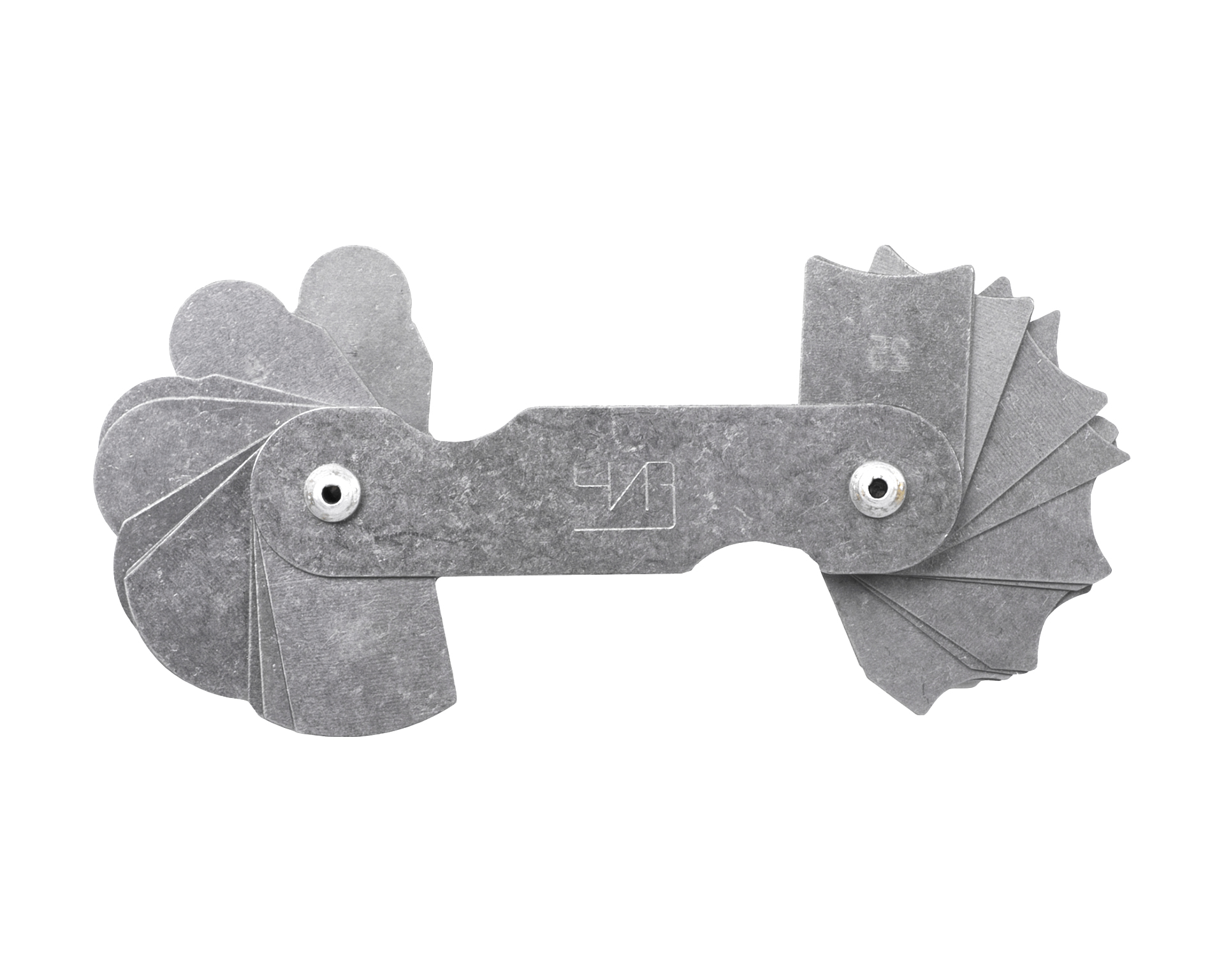 Набор шаблонов радиусных №3 (R 7-25мм) с калибровкой ЧИЗ