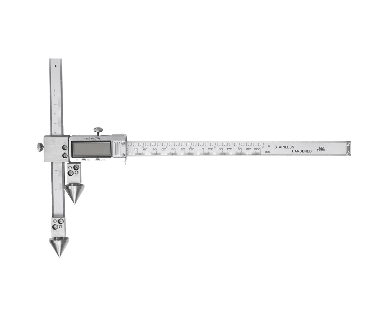 Штангенциркуль межцентровой ШЦЦСЦ- 2-1000 0,01 (20-1000) электронный SHAN