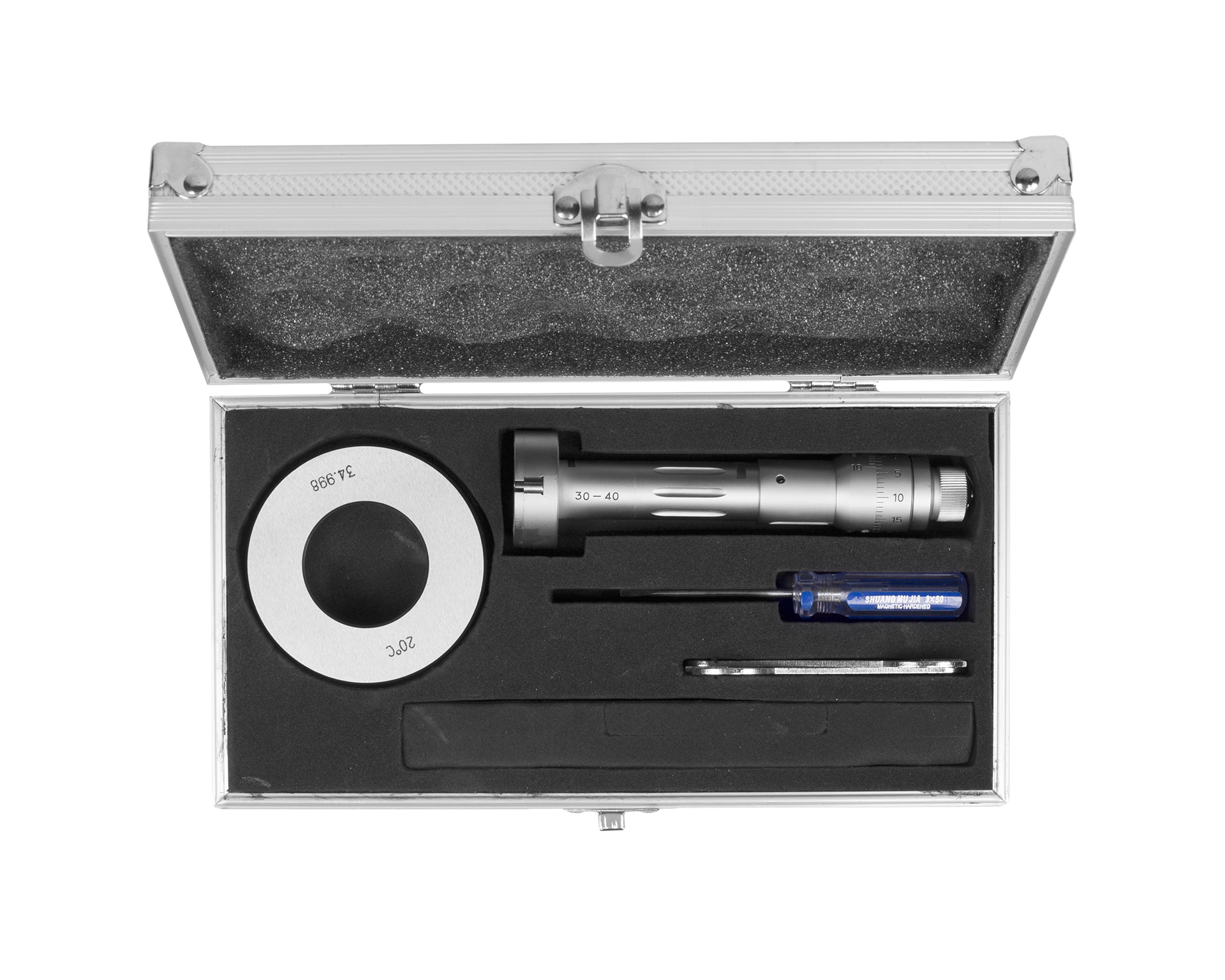 Нутромер микрометрический 3-точечный 30-40 0,005 у/к Микрон