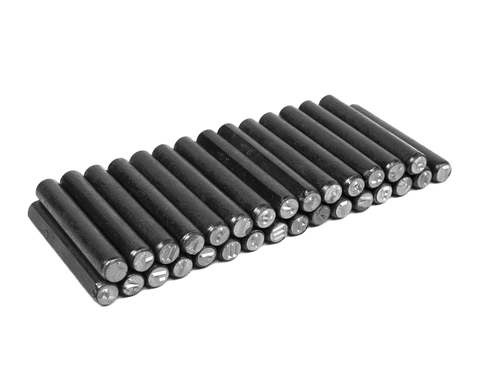 Клейма буквенные № 8 твердосплавные