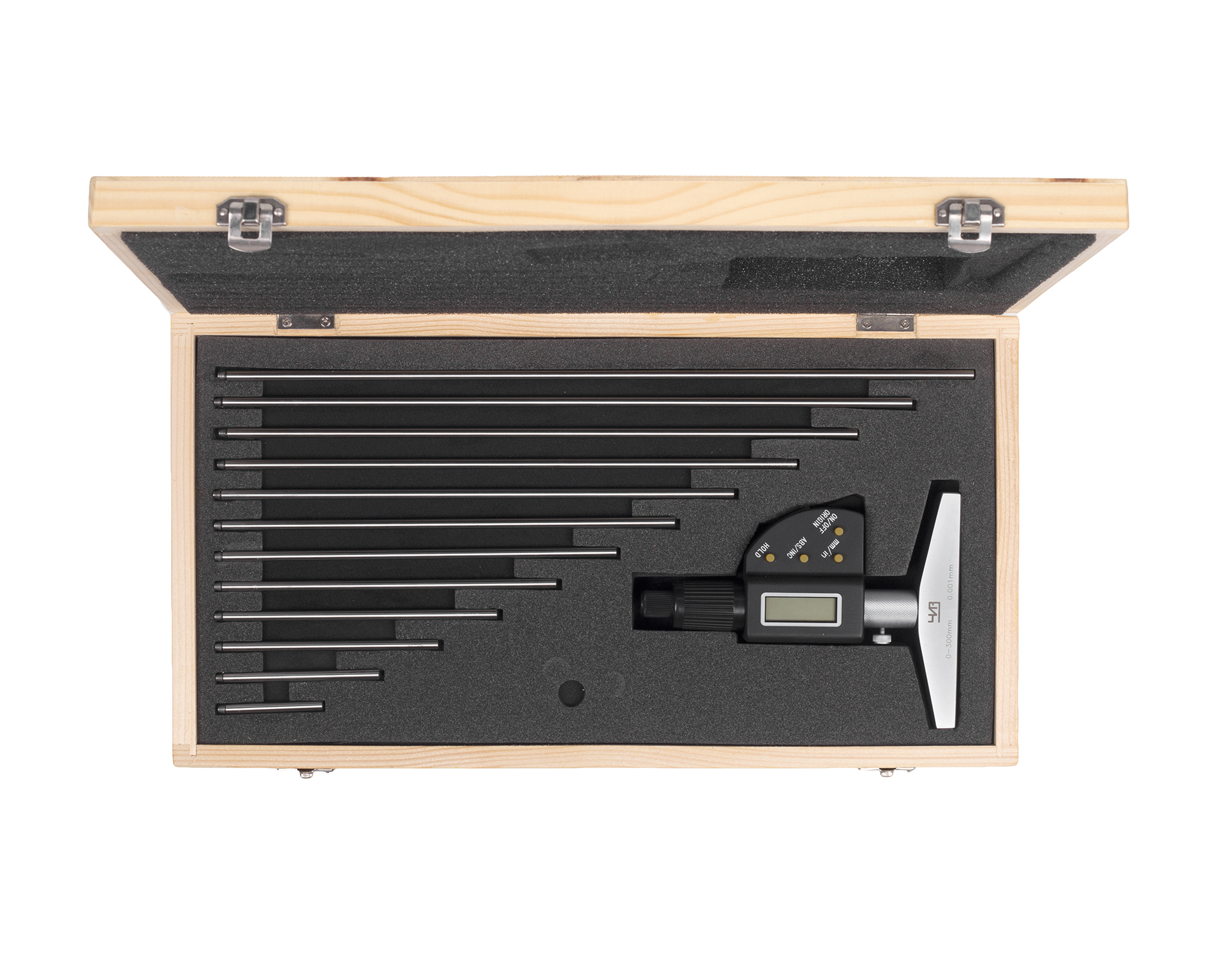 Глубиномер микрометрический цифровой ГМЦ-300 мм 0,001 электронный ЧИЗ