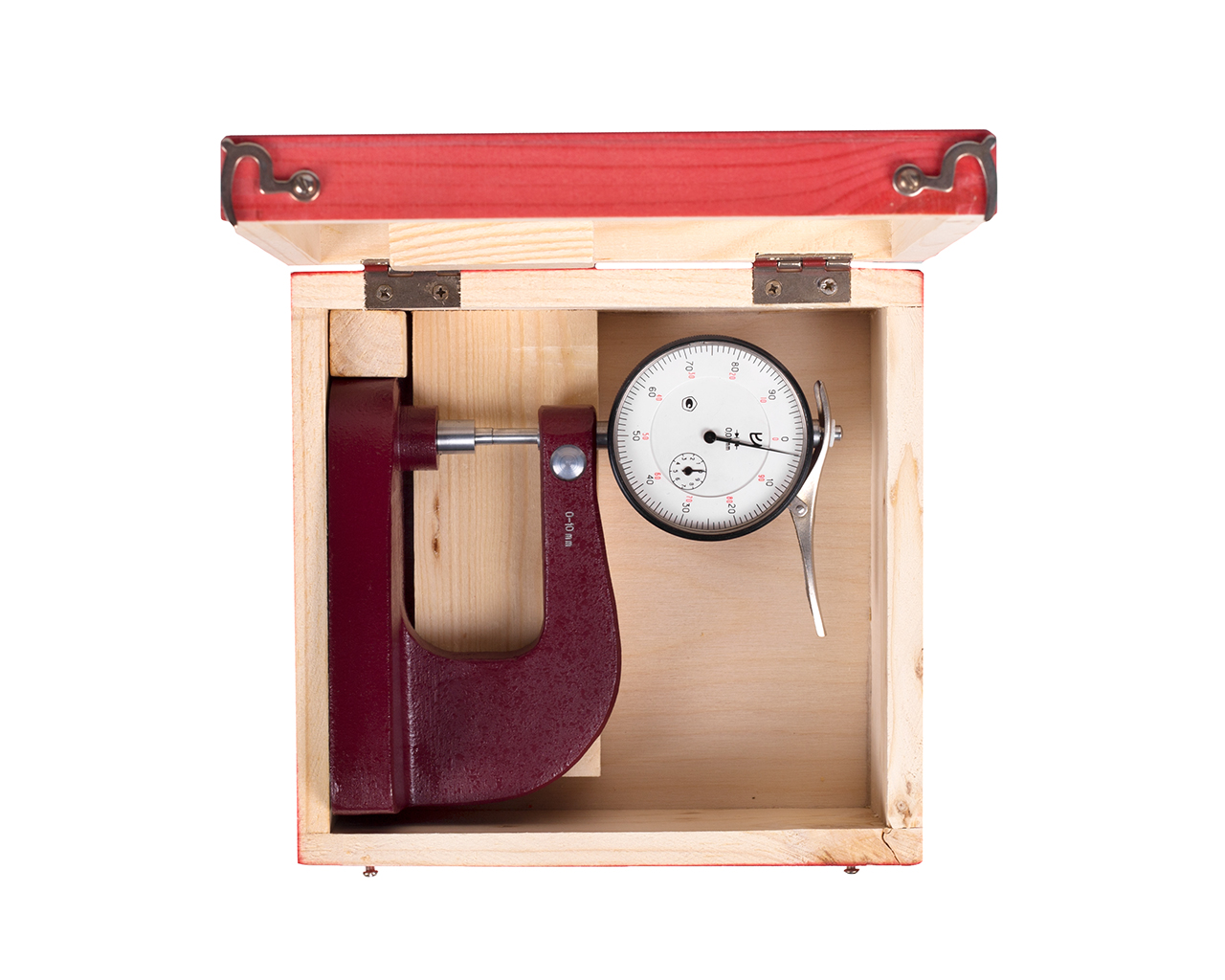 Толщиномер индикаторный ТН 10- 60 0,01 (16мм) настольный с поверкой КировИнструмент