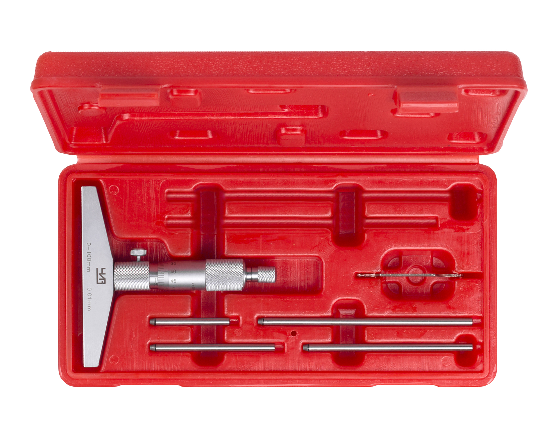 Глубиномер микрометрический ГМ-100 мм 0,01 ЧИЗ