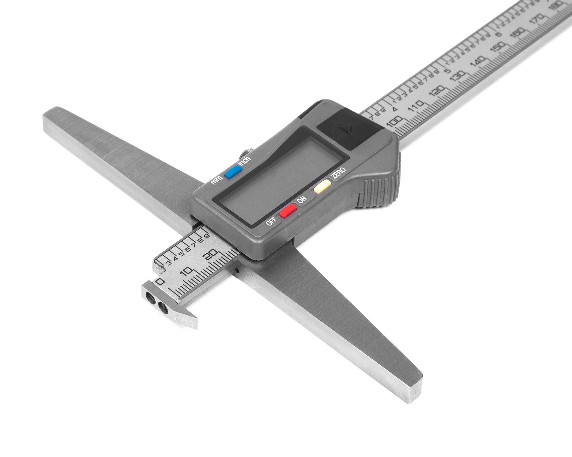 Штангенглубиномер ШГЦ- 500 0.01 электронный с толщиномером ЧИЗ