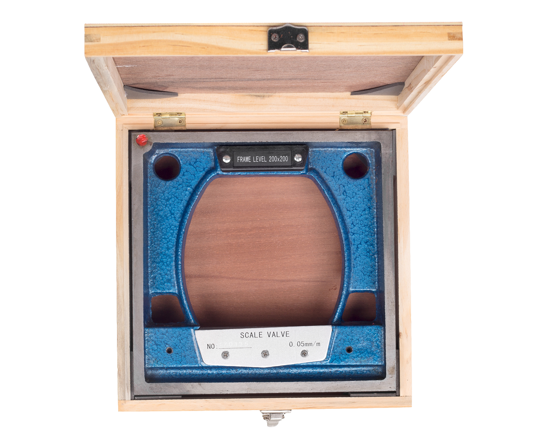 Уровень рамный 200мм 0.05мм/м ЧИЗ с поверкой