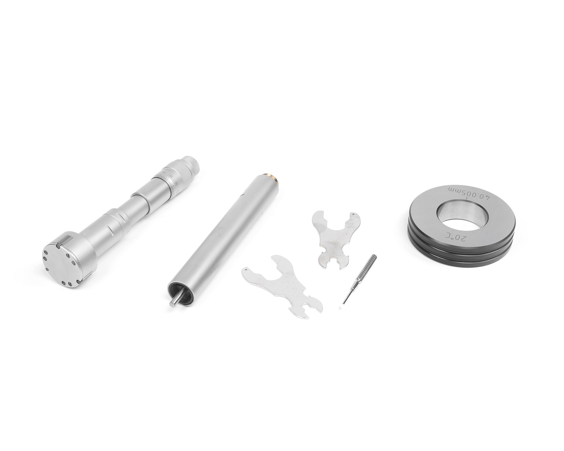 Нутромер микрометрический 3-точечный 40-50 0.005 МИК с калибровкой