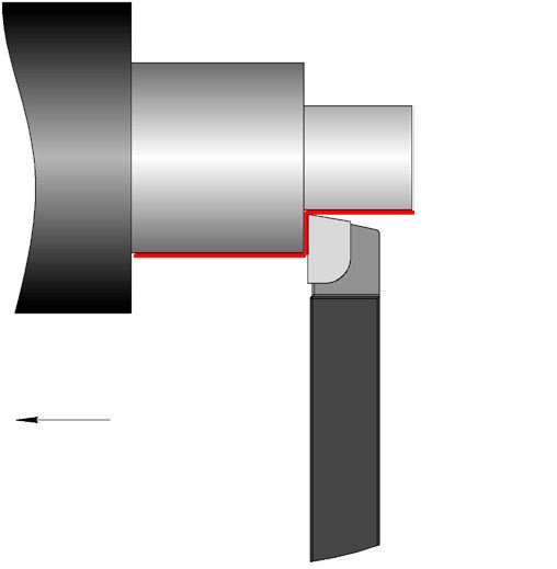 Резец токарный проходной упорный прямой ГОСТ 18879-73 40х25х200 ВК8 КИЗ